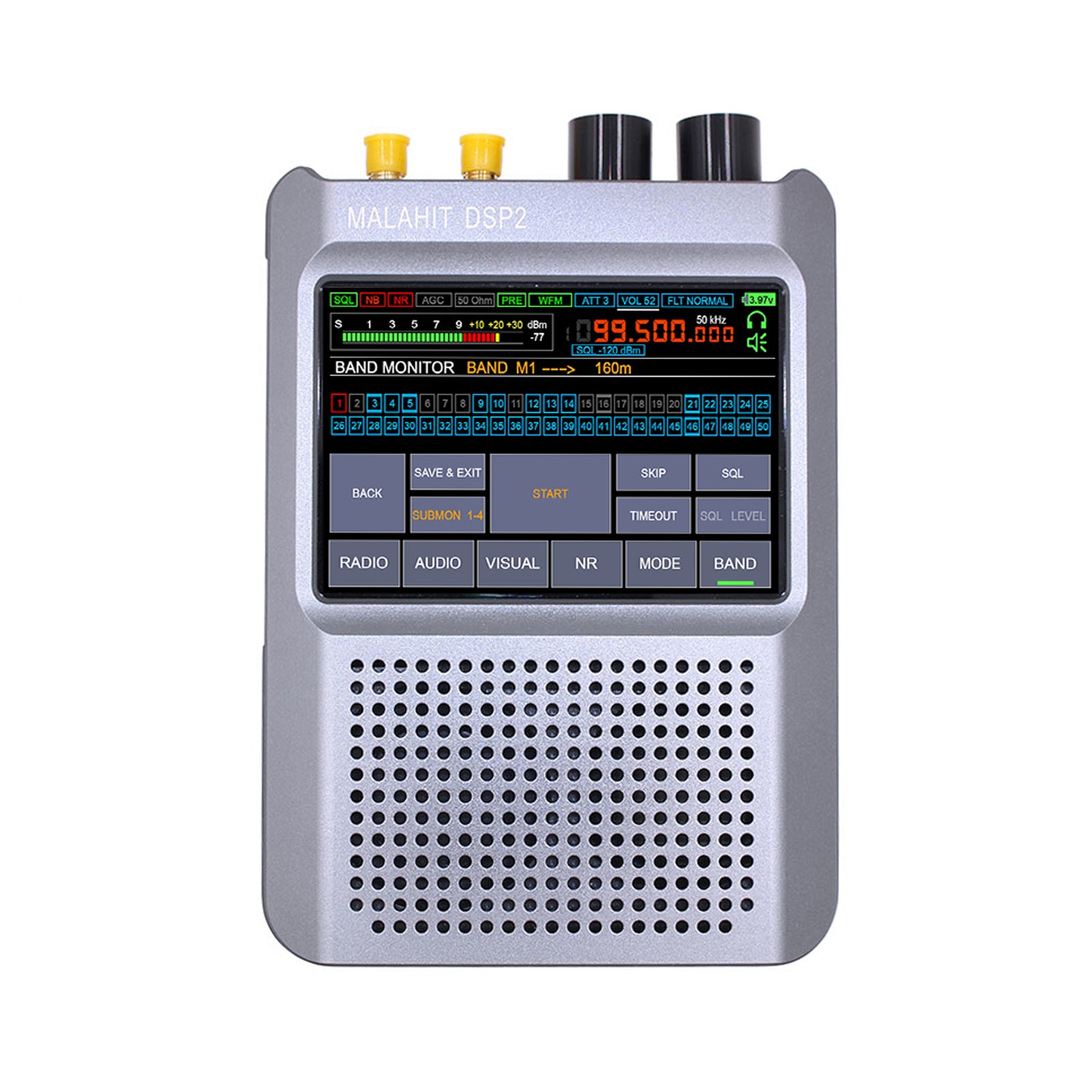 VIPIH Genuine Authorized Firmware 2.30 Second Generation Malahit DSP2 Receiver Radio