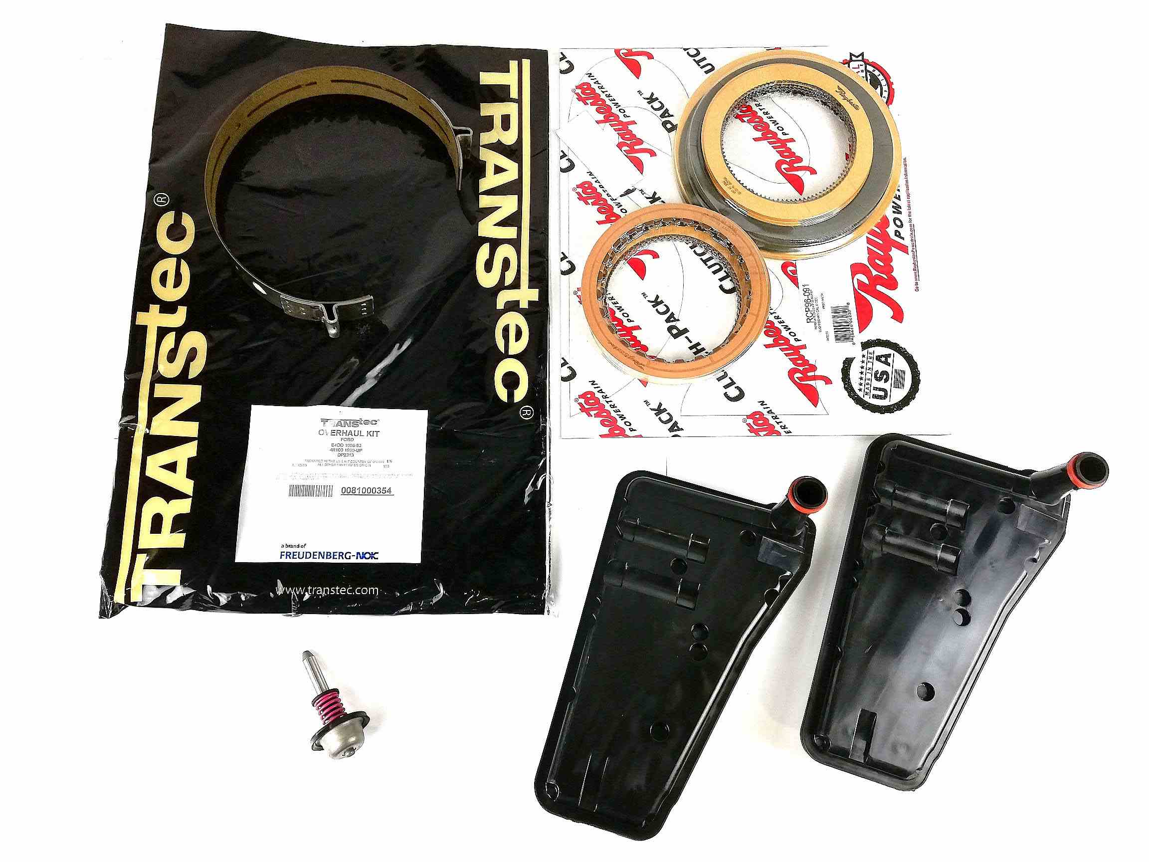TSS Banner Kit Transtec Raybestos with Piston Band and Filters 4R100 E4OD 1996/UP