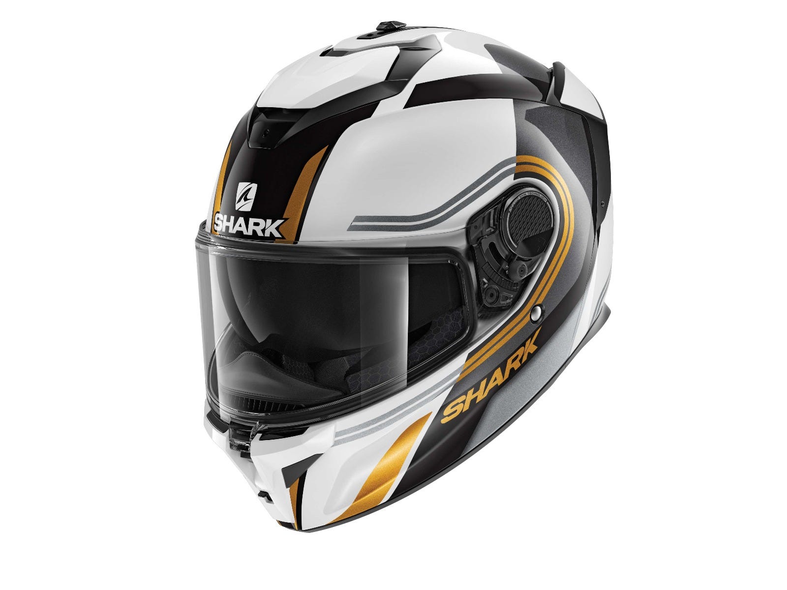 RIDESHED SHARK SPARTAN GT TRACKER WHT/BLK/GLD L