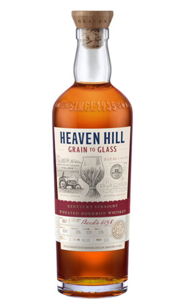 SWS PWS HEAVEN HILL WHISKEY BOURBON WHEATED STRAIGHT GRAIN TO GLASS KENTUCKY 700ML