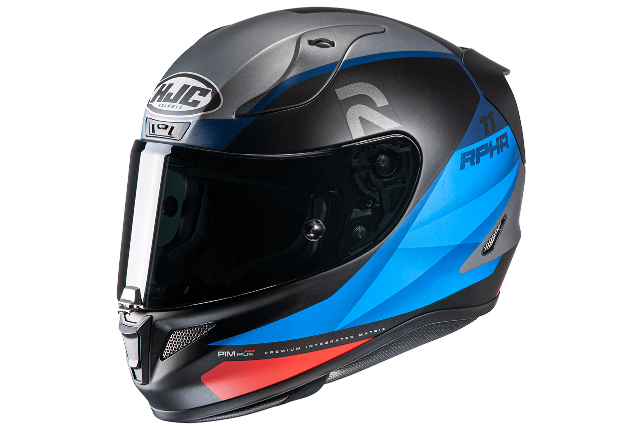 HJC RPHA 11 Pro Texen Helmet   MC 2SF Black/Blue/Red