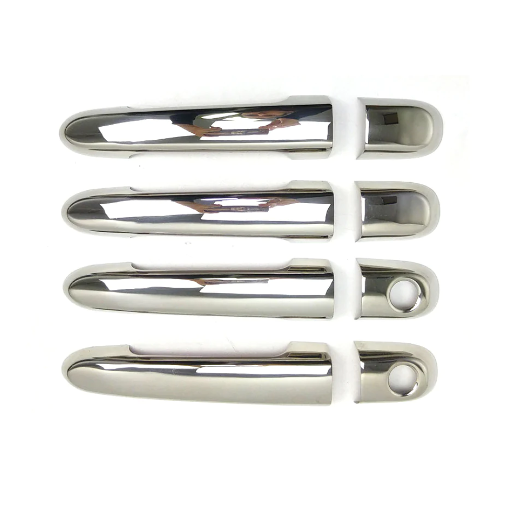 OMTEC 2006 2011 Hyundai Accent Sedan Car Door Handle Cover Protector Stainless Steel