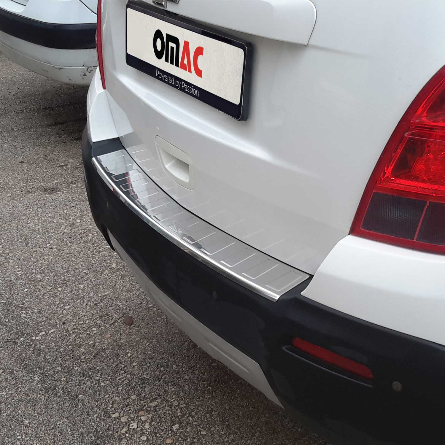 OMTEC 2013 2022 Chevrolet Trax Rear Bumper Guard Stainless Steel Glossy