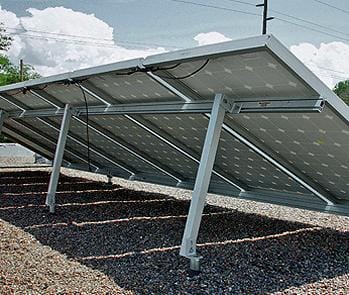 SOLAR RACKWORKS DPW Solar Roof/Ground Mount for 2 type C Modules 22 27" x 56 63"