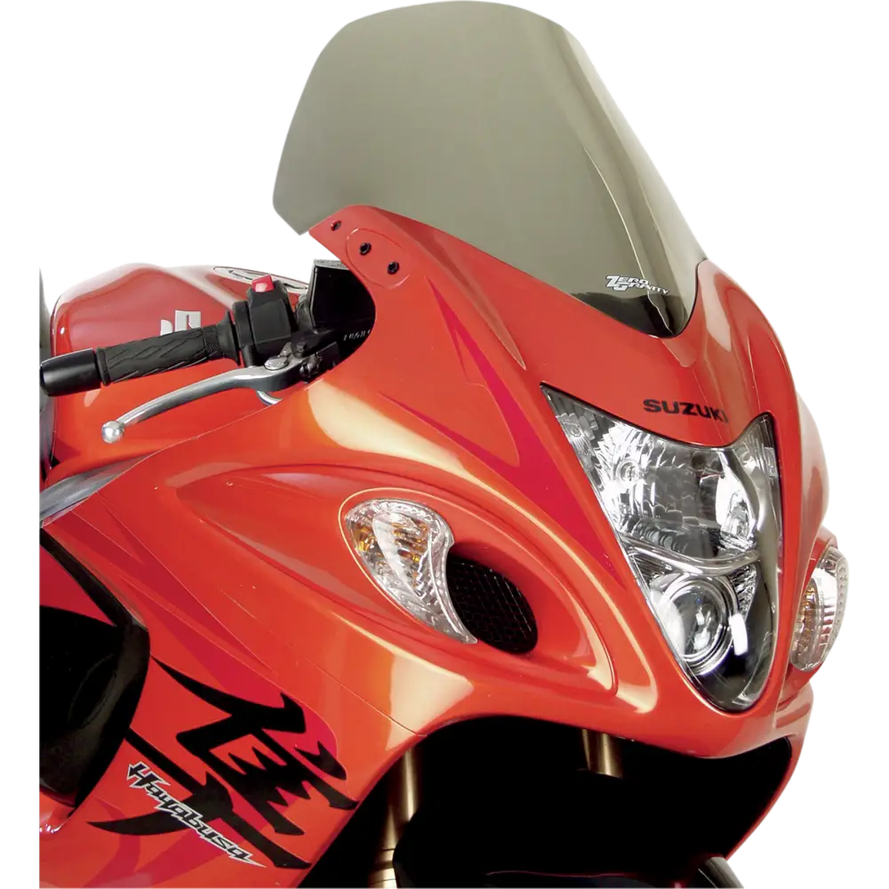 ZERO GRAVITY Sport Windscreen   Light Smoke   Hayabusa 23 134 02