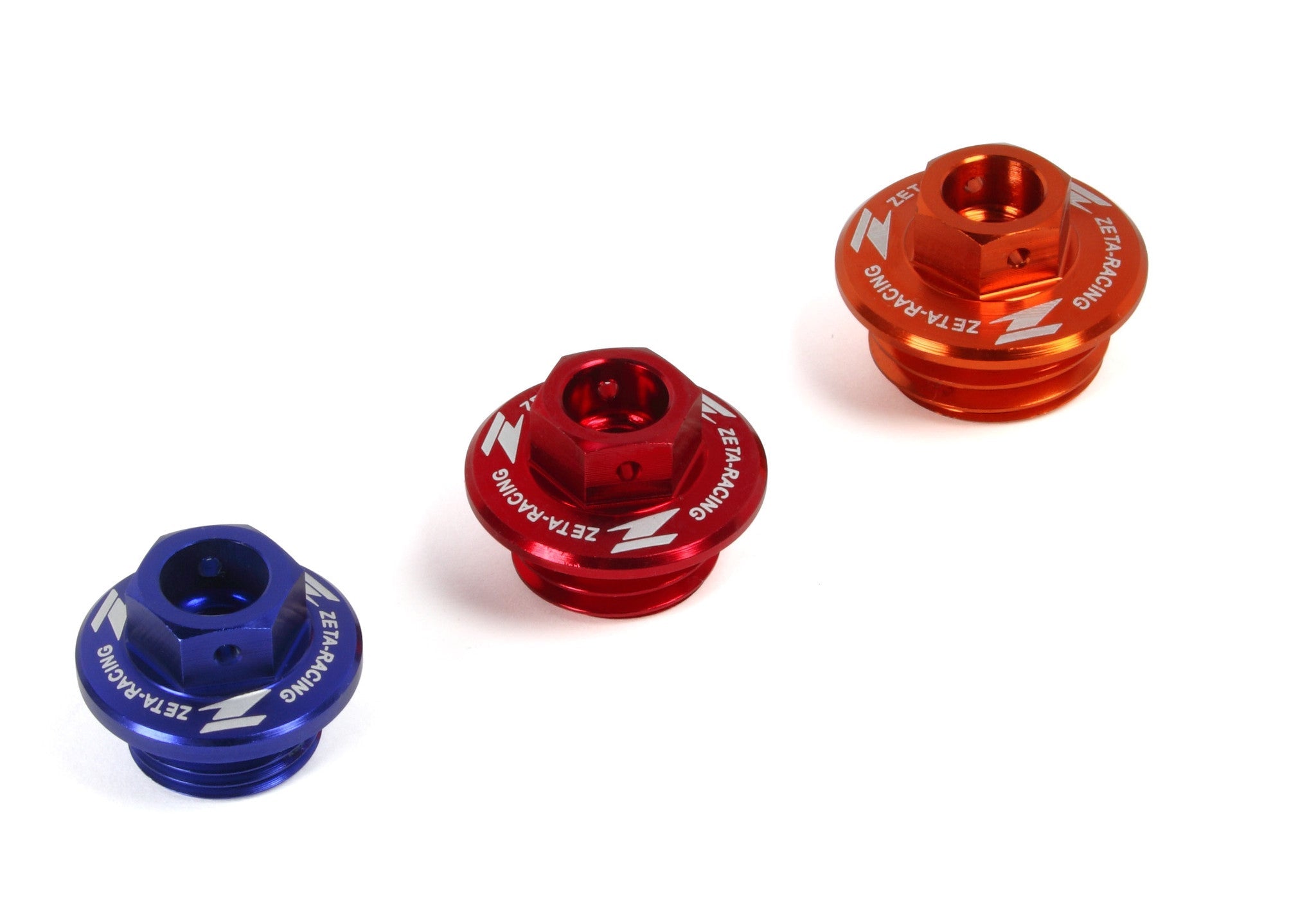 Zeta Light weight colored Anodized Oil Filler Plug