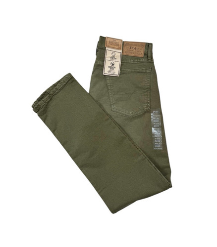 NWT Polo Ralph Lauren The Hampton Low Stretch Relaxed Straight Jeans Size 34