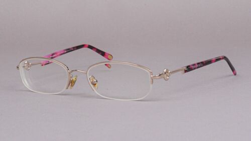 Tiffany & Co TF 1050 6021 Light G Pink Tortoise Eyeglasses 52[]18 135 Italy