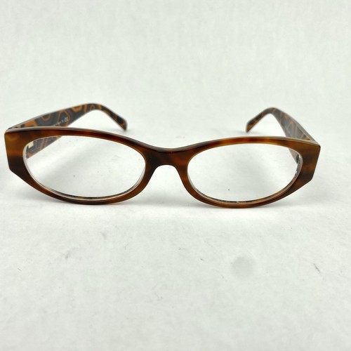 Prada VPR03P TORTOISE BROWN MAU 1O1 Plastic Eyeglasses Frame 53 17 140 ITALY
