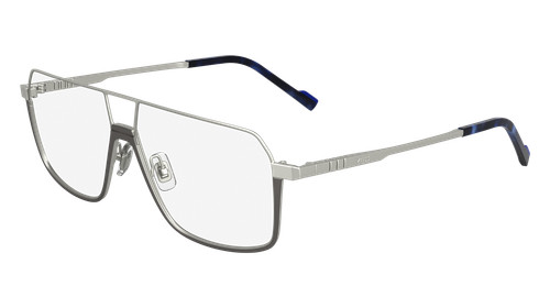 ZEISS ZS24157LPMAG SET 048 SATIN SILVER/MATTE BLUE 57/12/145 MALE Eyewear Frame