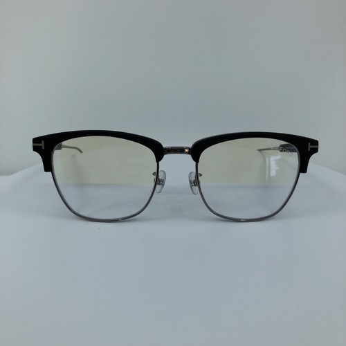New Authentic Tom Ford TF 5590 F B Eyeglasses Titanium C. 002 Matte Black 52mm