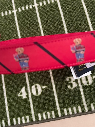 Polo Ralph Lauren Christmas Polo Bear belt size 40