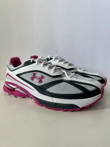 Under Armour Apparition Shoes Mens 12.5 Pink White 3027595 103 Running Shoes