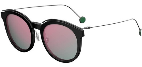 Christian Dior Dior Blossom 52 20 145 Black Dark Ruthenium w/Grey RoseG Lens