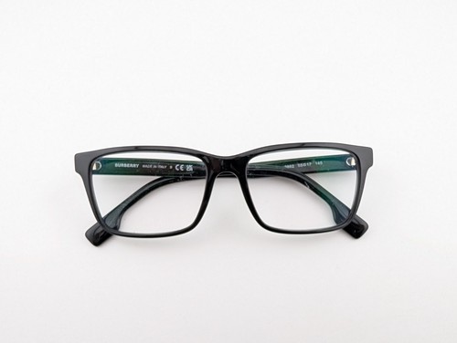 Burberry Eyeglasses Frames Only, B 2320 3862, 55 17 145, Black, Made in Italy