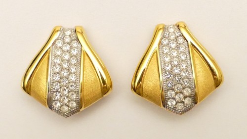 LANVIN Vintage Germany Henkel & Grosse Grossé clip earrings DESIGN goldt