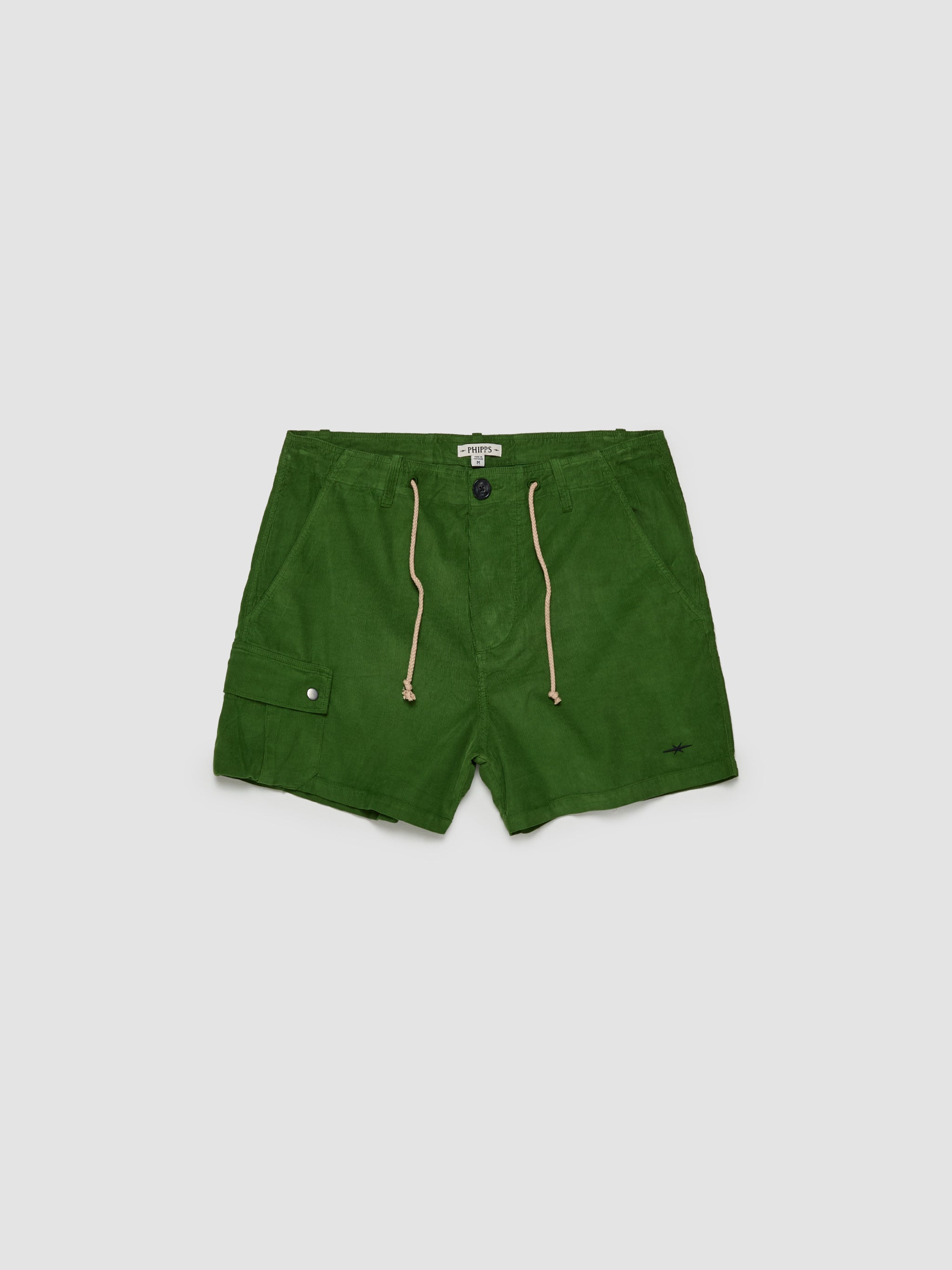 PHIPPS Lake Dad Shorts in Emerald Green