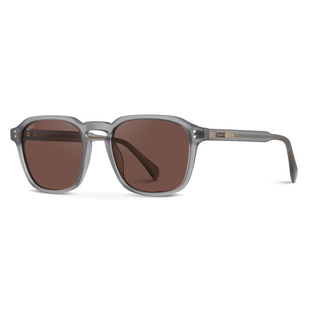 WEAR ME PRO SUNGLASSES Wear Me Pro Francis Brown Moonrock Grey Frame Brown Lens Sunglasses Francis1073