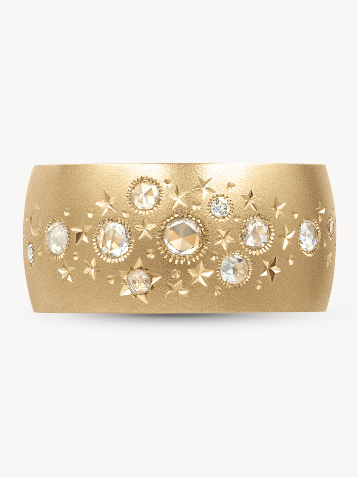 PIECES OF STARR Rose Cut Celestial Band