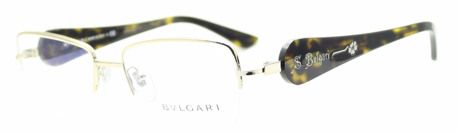 BVLGARI 2080 278 52mm Eyewear FRAMES RX Optical Glasses Eyeglasses New   Italy