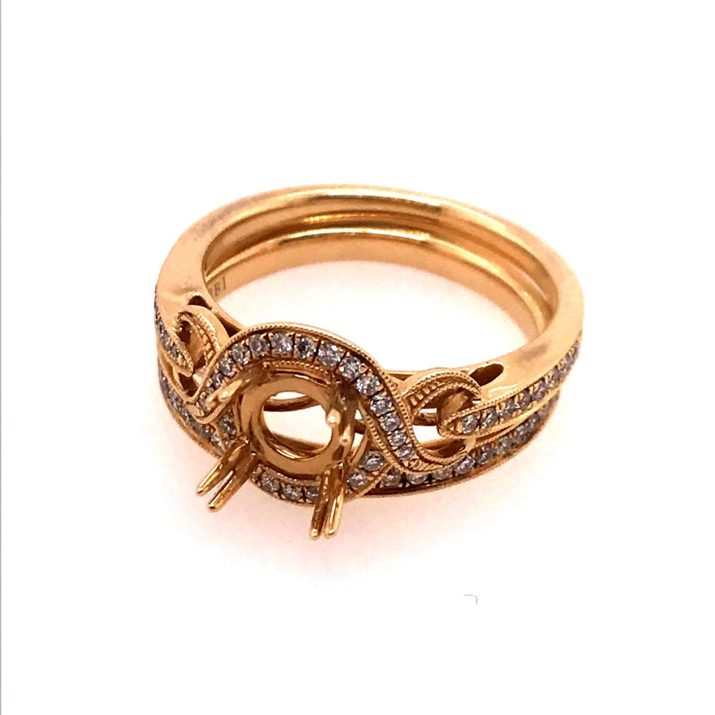JEWELS BY IRINA Diamond Wedding Set