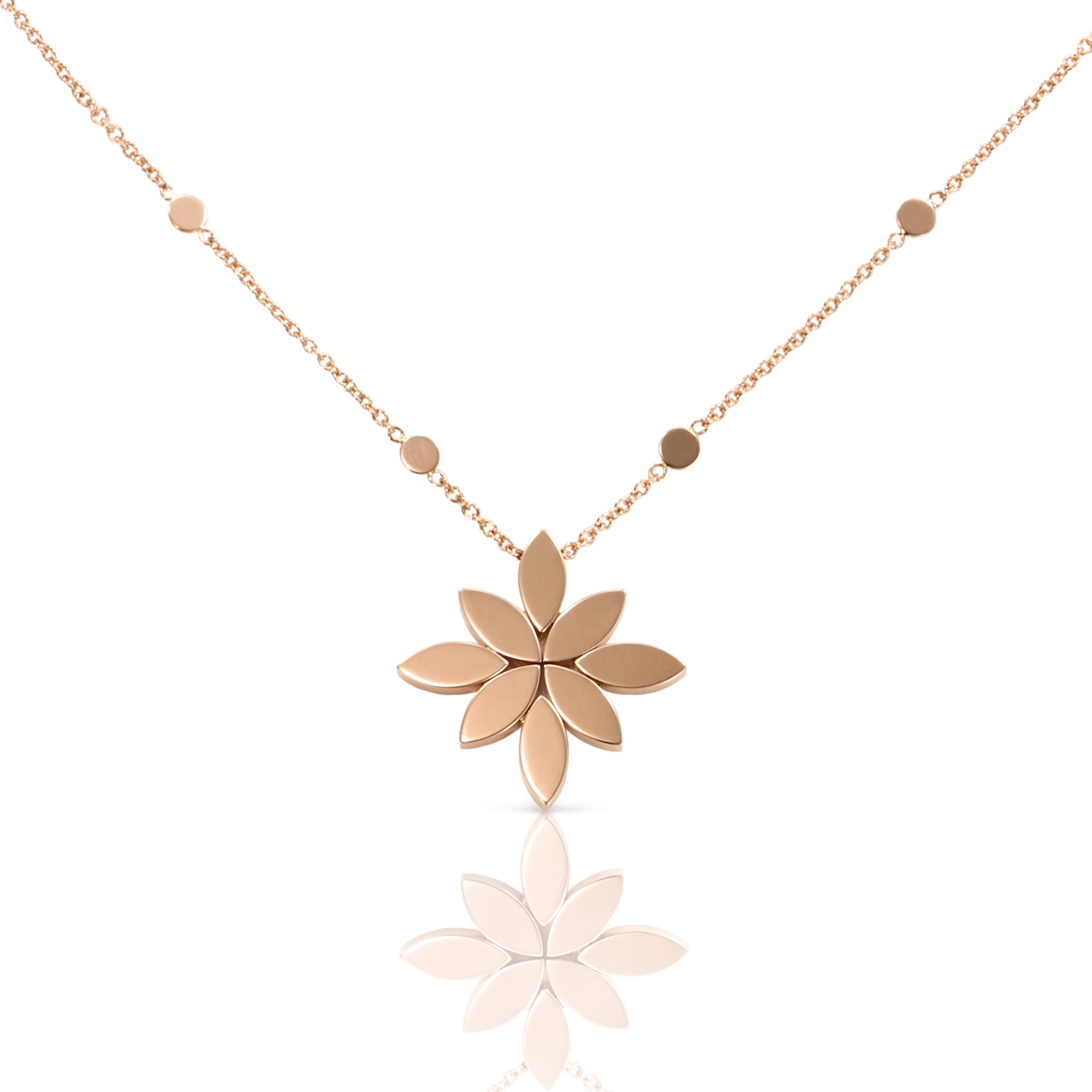 PASQUALE BRUNI GHIRLANDA LUCE DI LOTO NECKLACE