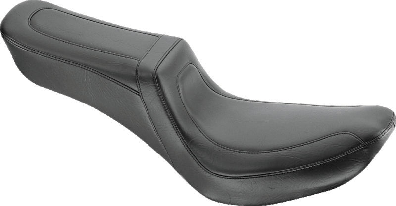 17afa8f2ae7cc117839c2322c1d36dabL MUSTANG MOTORCYCLE Mustang 58 84 Harley FX/FL Squareback 1PC Seat   Black