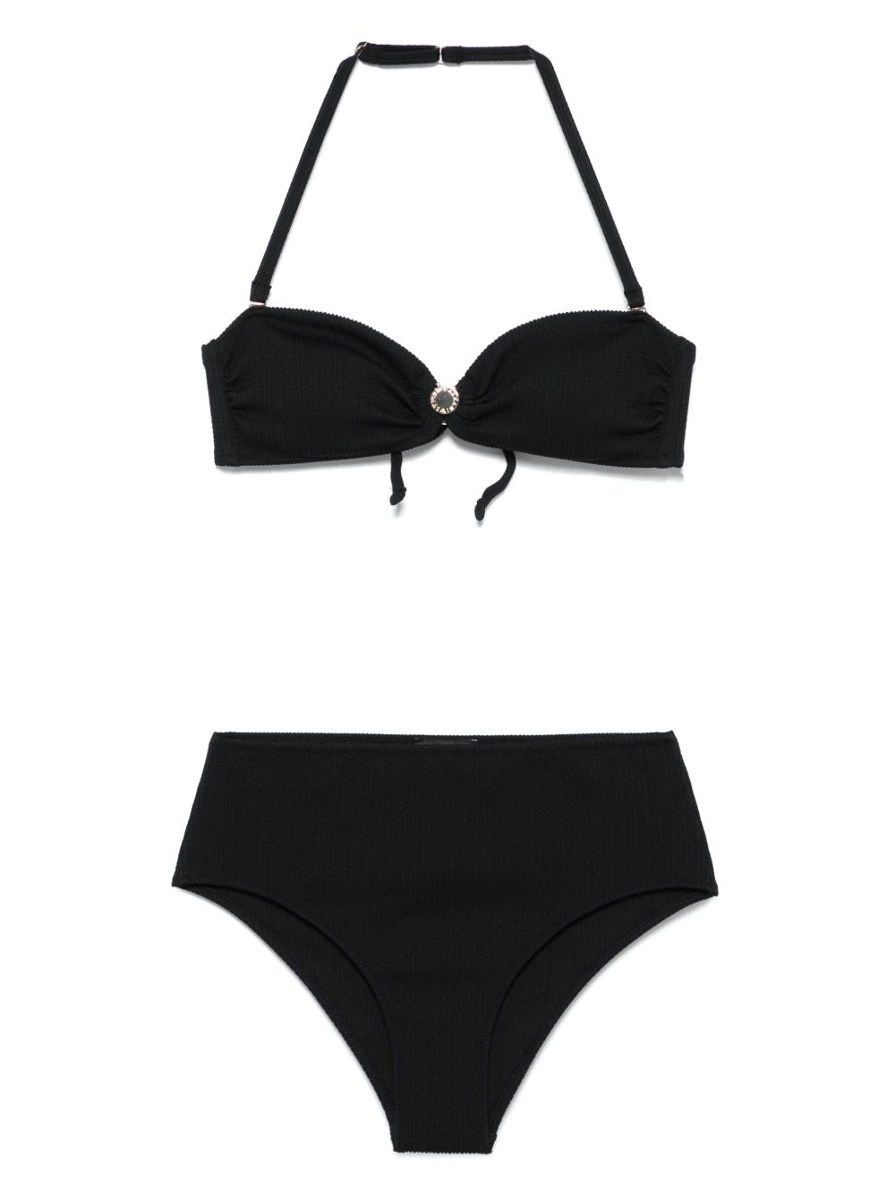 Emporio Armani High Waist Brief Bikini Set