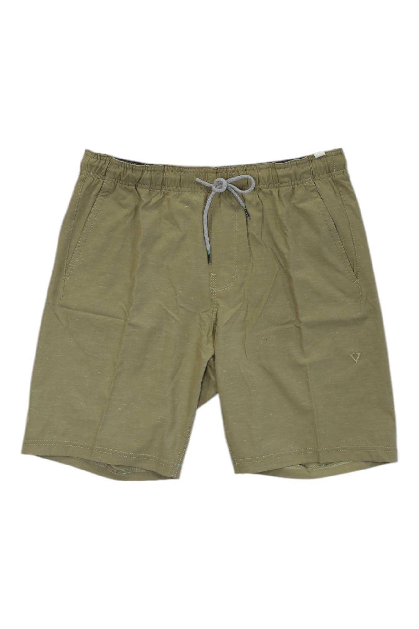 Vissla Mens Hemp No See Ums Eco 18.5IN Elastic Walkshorts