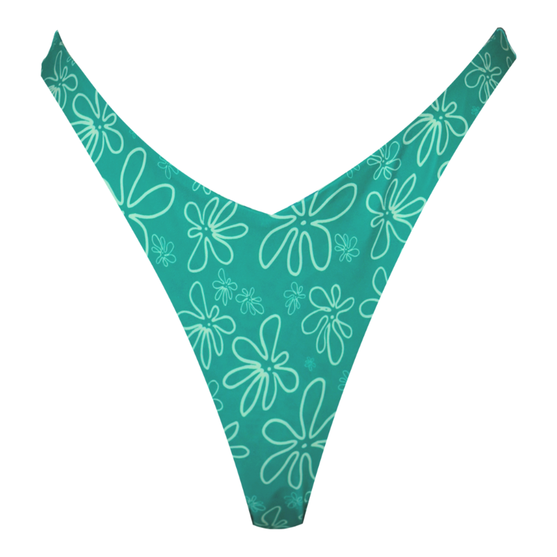 SALT AND RIPPLE SARA HIGH HIP BIKINI BOTTOMS