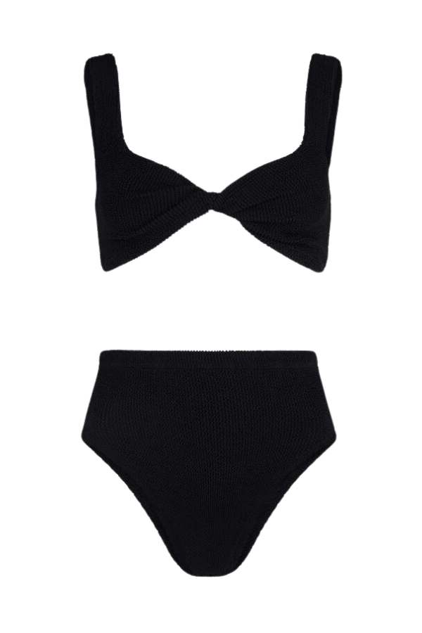 HUNZA G Jamie Bikini Black