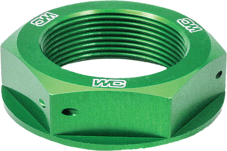 WORKS Steering Stem Nut (Green)