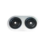 Seals It Firewall Grommet 2 Hole 5.750" x 3" .375" ID