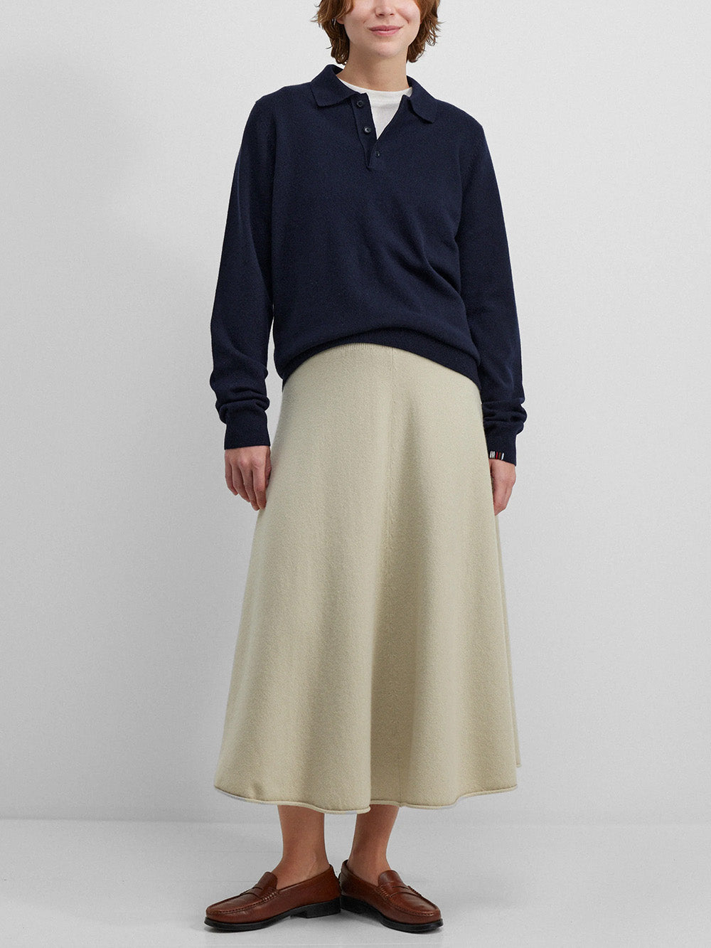 EXTREME CASHMERE N°388 JUPE EASE DESERT