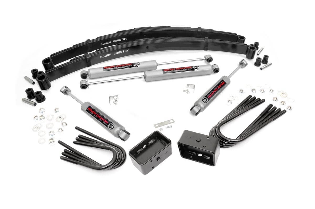 ROUGH COUNTRY 2 Inch Lift Kit   RR Blocks   Chevy/GMC C10/K10 Truck & SUV/K5 Blazer (77 87)