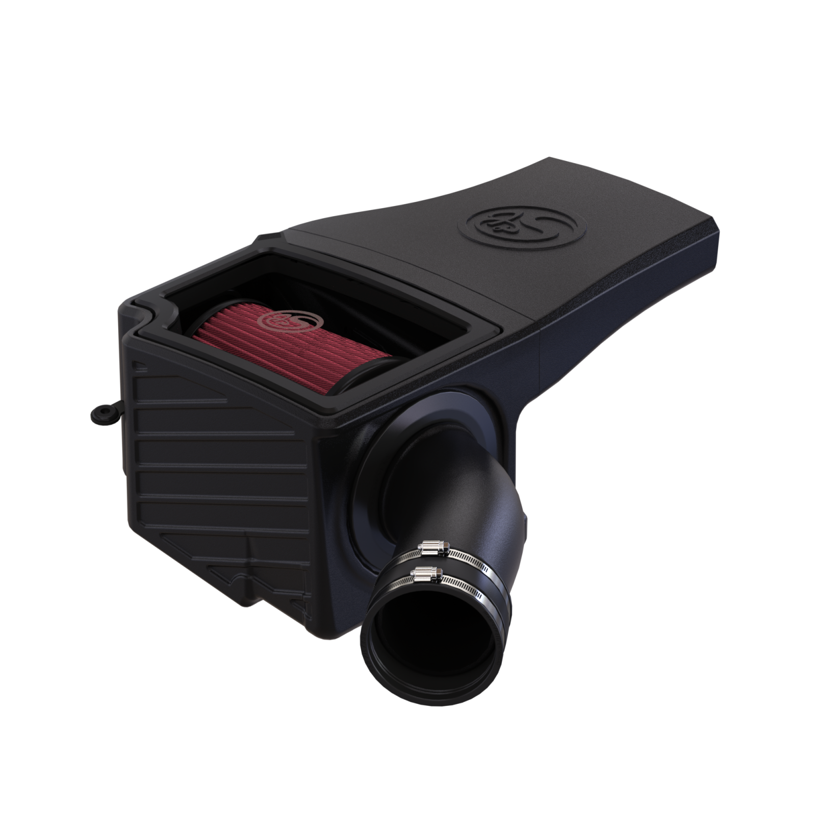 S&B Filters Cold Air Intake For 94 97 Ford F250 F350 V8 7.3L Powerstroke Cotton Cleanable Red  75 5131 1 BKJF