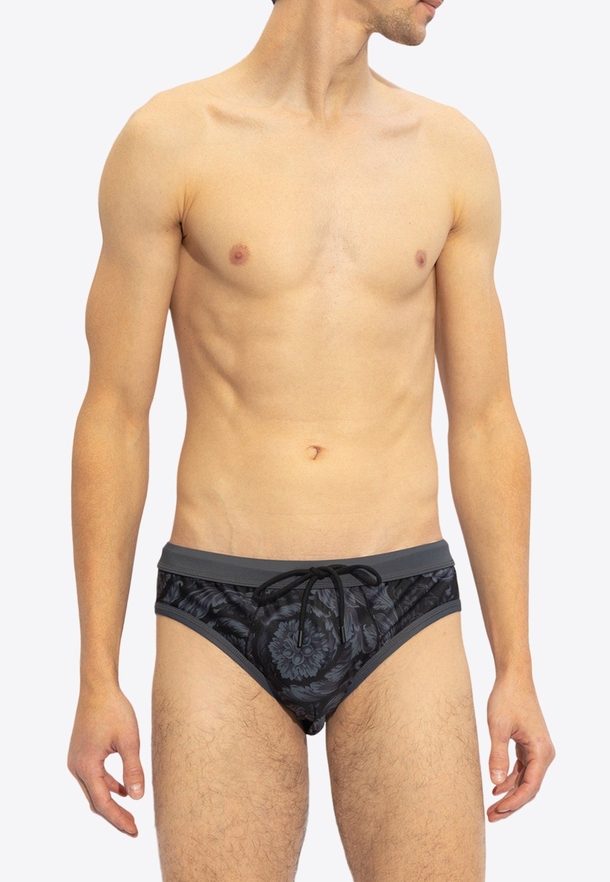 VERSACE Barocco Jacquard Swim Briefs