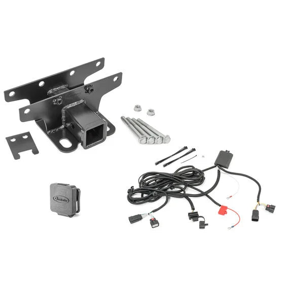 Quadratec Premium 2" Receiver Hitch for 18 24 Jeep Wrangler JL