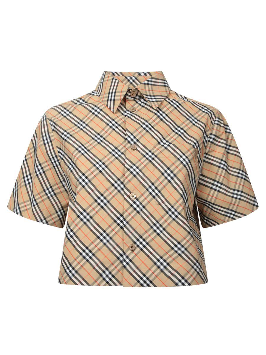 Burberry Sand Cotton Shirt