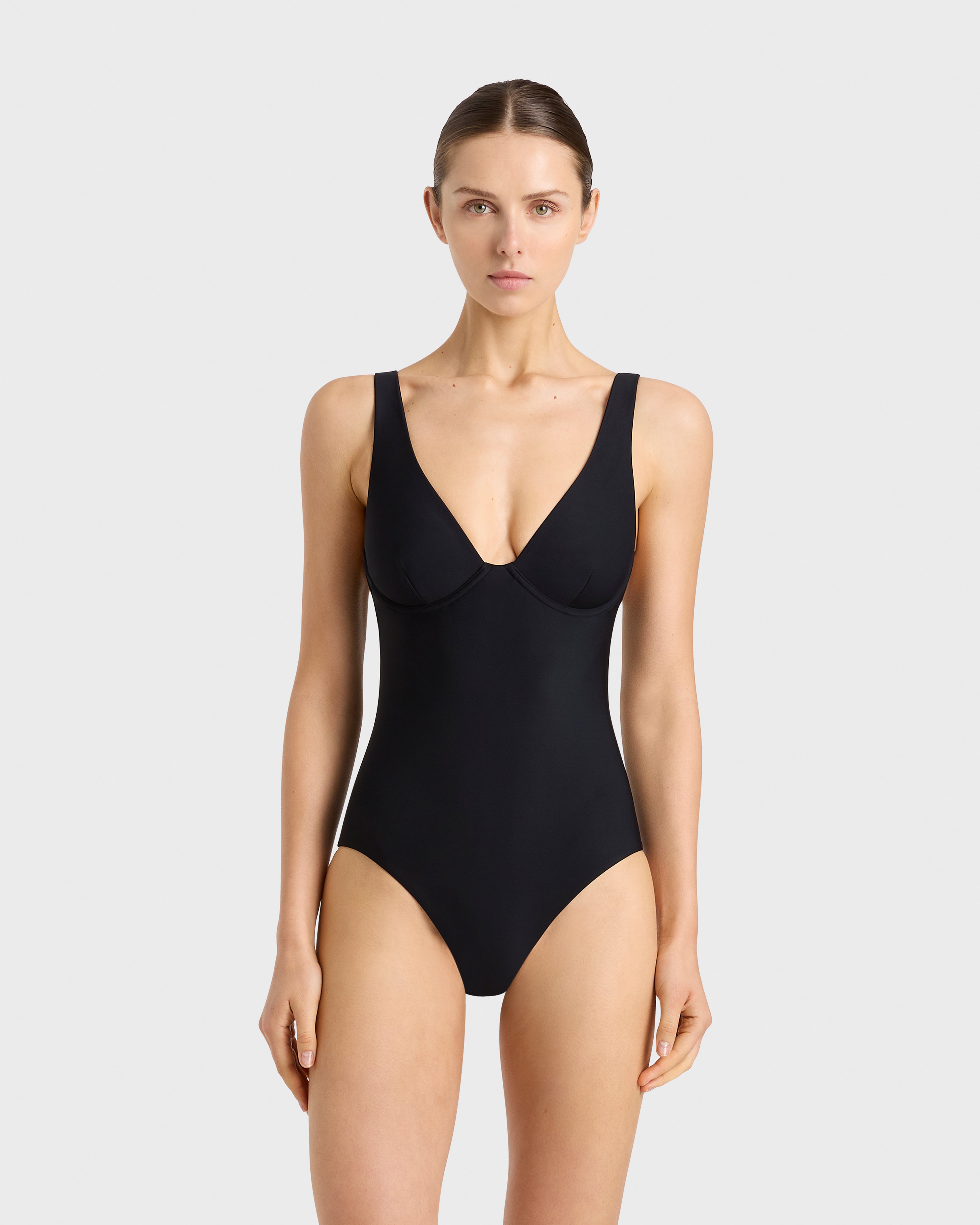 BONDI BORN Grace One Piece   Black (Sculpteur®)