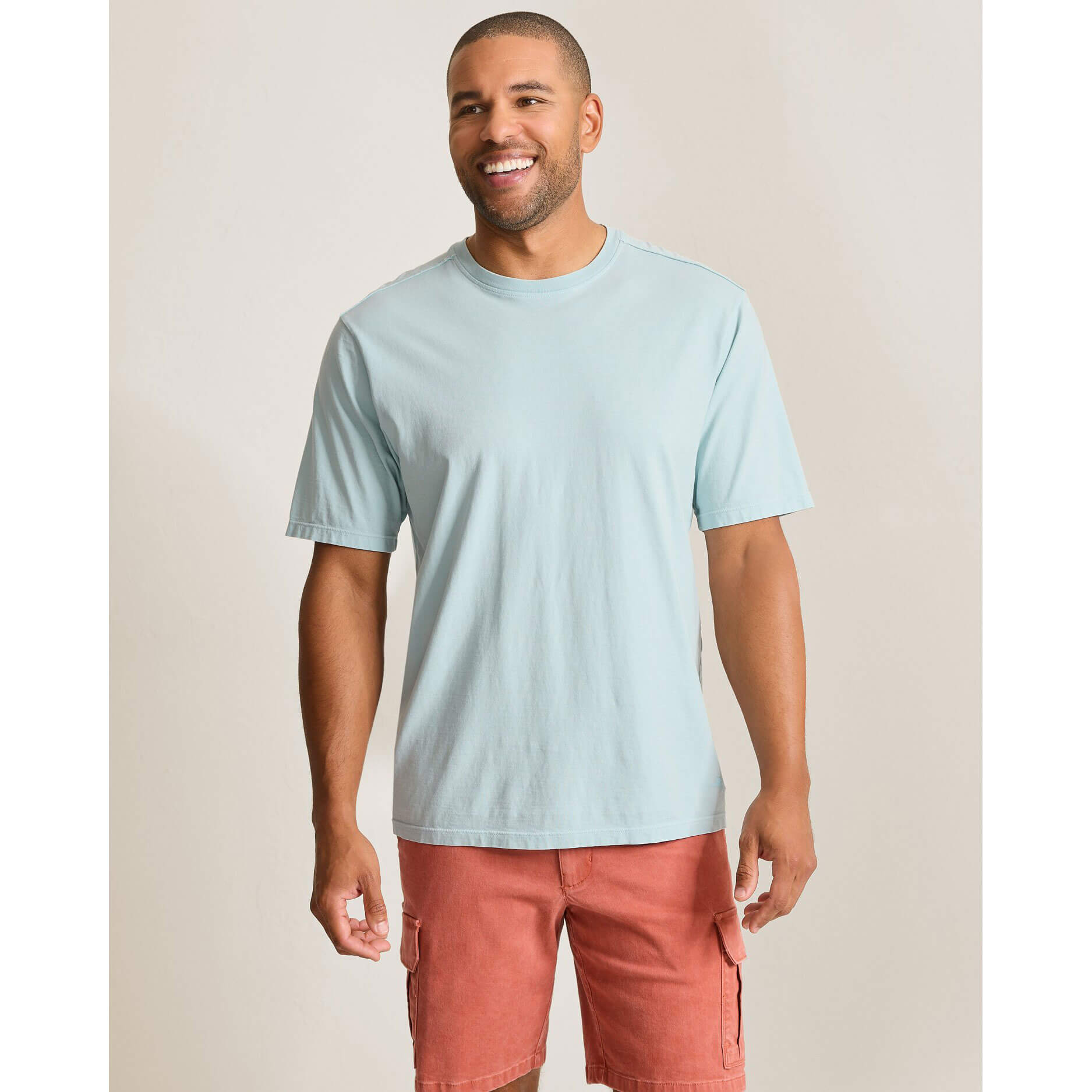 TOMMY BAHAMA MENS Tommy Bahama Men's Big & Tall Kauai Keys T Shirt   Sterling Blue