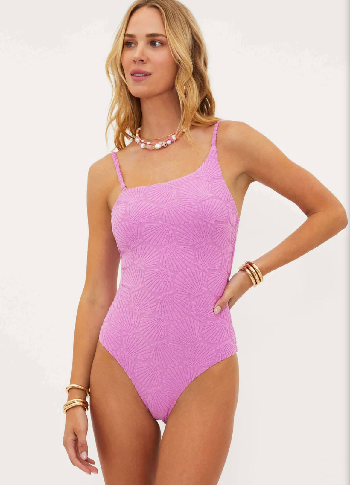 BEACH RIOT ATHENA ONE PC SHELL PINK