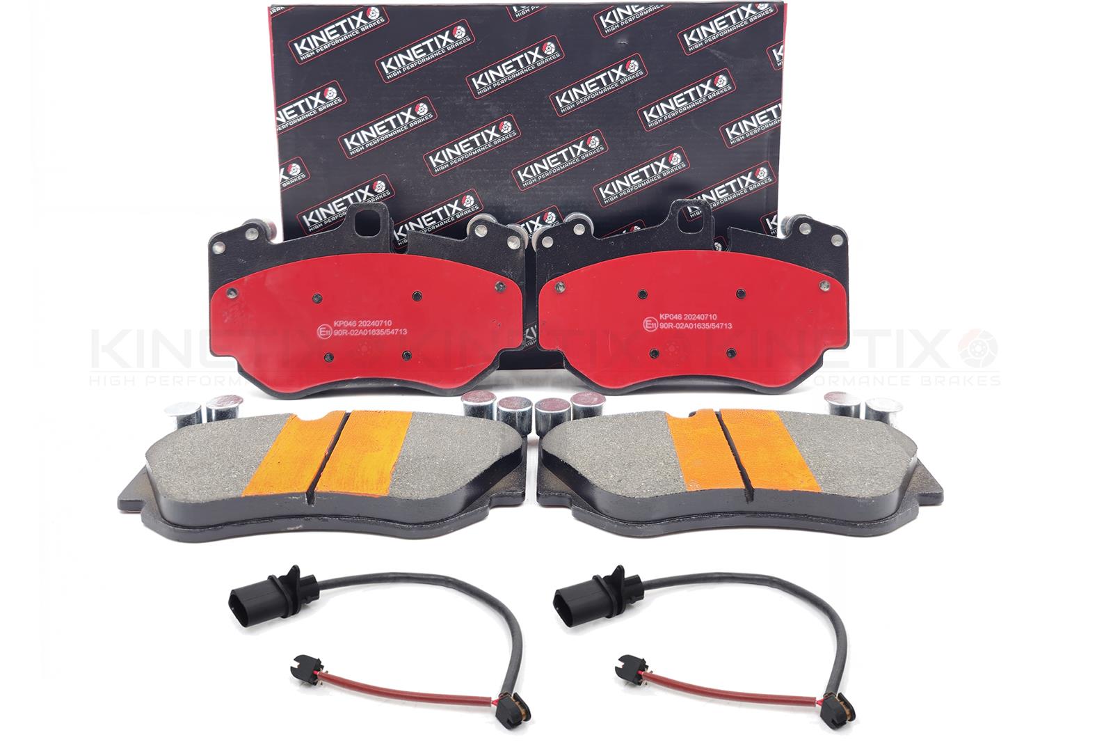 KINETIX FOR LAMBORGHINI HURACAN LP580 LP610 PERFORMANTE FRONT BRAKE PADS 4S0698151M