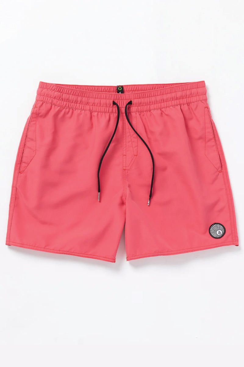 VOLCOM Lido Solid Elastic Waist Trunks