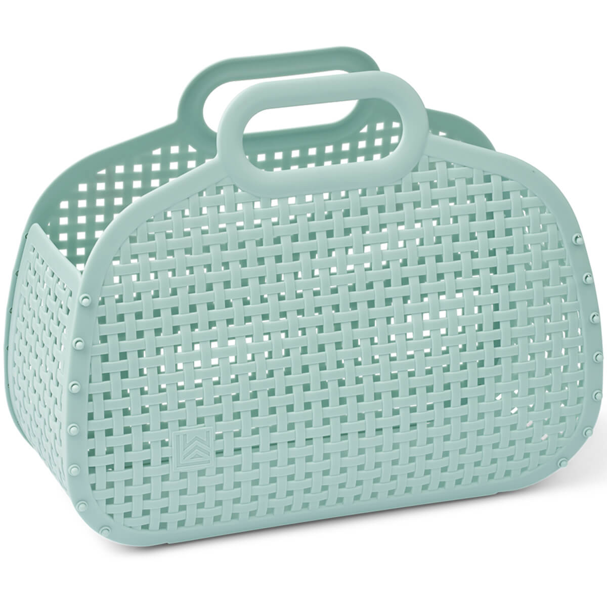 LIEWOOD 70% OFF SALE Adeline Basket in Ice Blue by Liewood