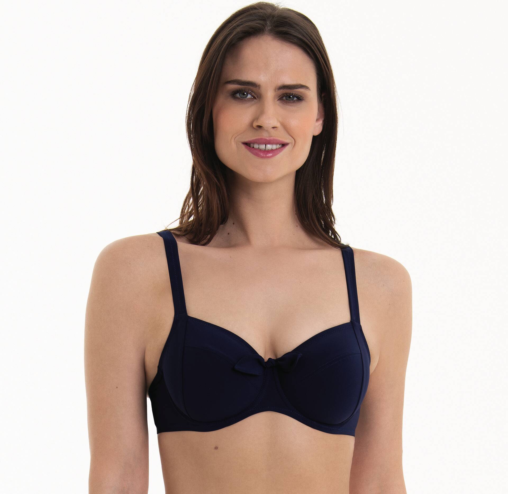 ROSA FAIA SWIMWEAR BIKINI Rosa Faia Swimwear   Style Leandra Top Bikini Top Dark Blue