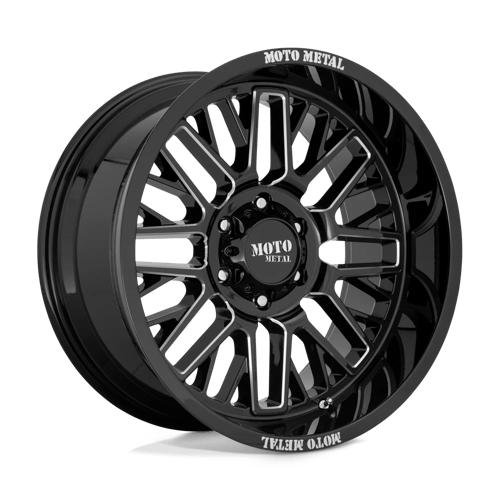 Moto Metal MO802 20X10 6X135 G BLK MILL  18MM Wheels