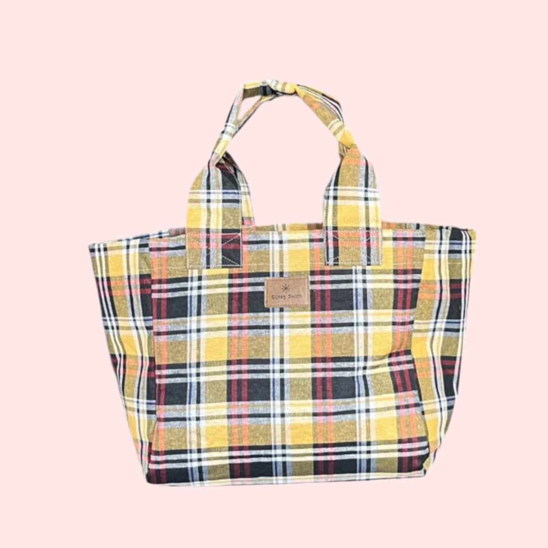 GÜNES SWIM Bundle Tote   Butter Tartan