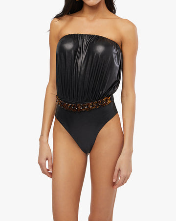 WeWoreWhat  Strapless Billow One Piece