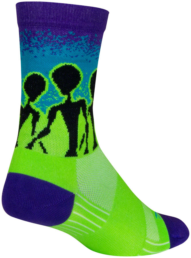 SockGuy Visitors SGX Socks   6", Large/X Large Snug Arch Support